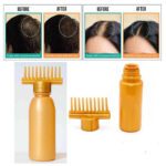 Hair Oil Applicator Bottle of good quality Plastic 100ml