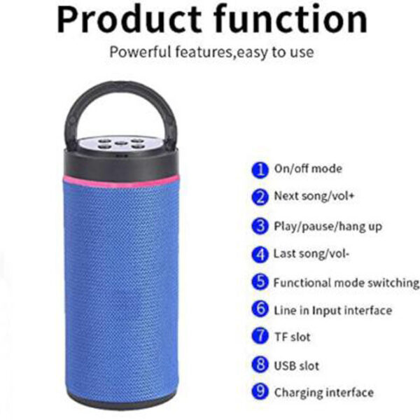 Portable Wireless Bluetooth Speaker